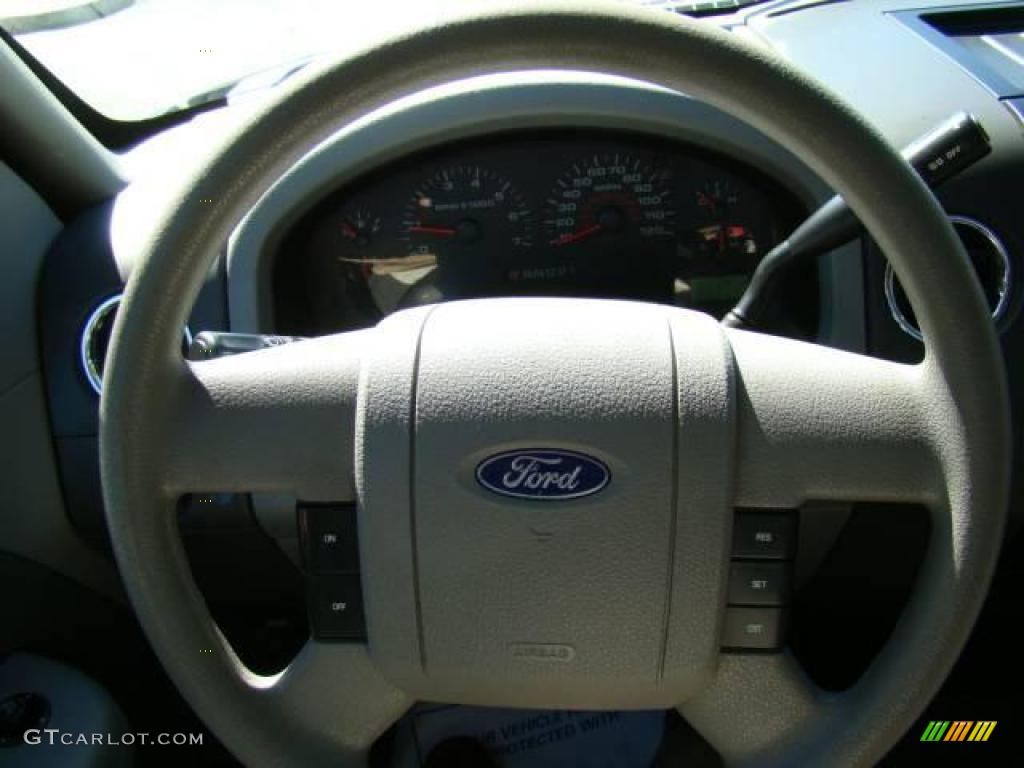 2006 F150 XLT Regular Cab - Oxford White / Medium/Dark Flint photo #16