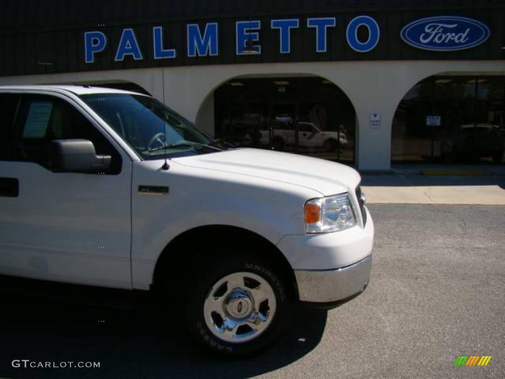 2006 F150 XLT Regular Cab - Oxford White / Medium/Dark Flint photo #21