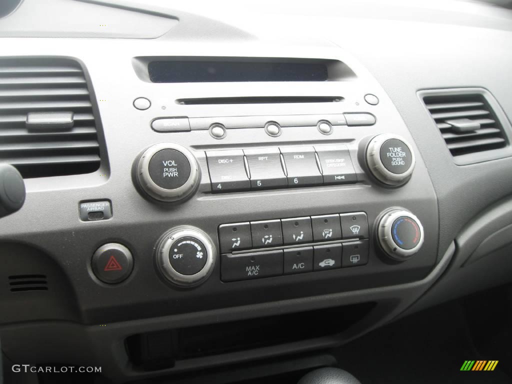 2007 Civic EX Sedan - Galaxy Gray Metallic / Gray photo #8