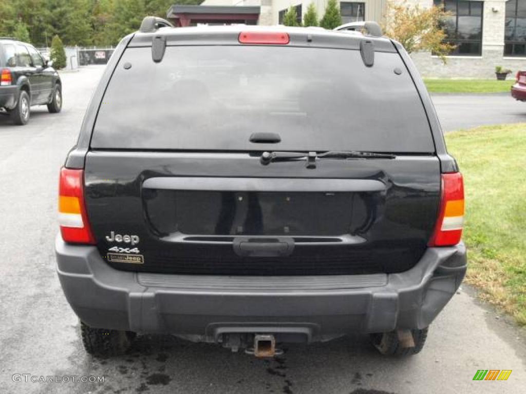 2004 Grand Cherokee Laredo 4x4 - Brillant Black Crystal Pearl / Dark Slate Gray photo #6