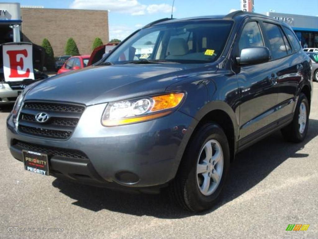 Slate Blue Hyundai Santa Fe