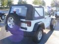 2009 Stone White Jeep Wrangler X 4x4  photo #3