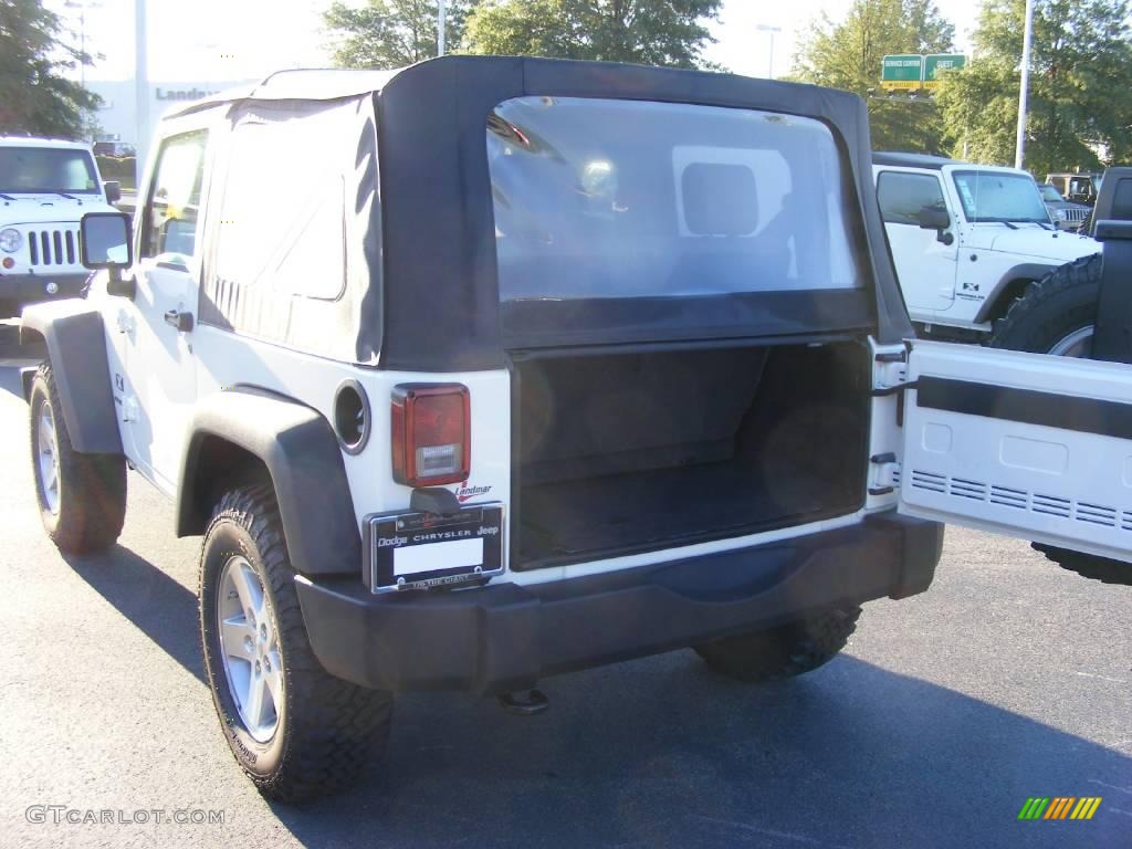 2009 Wrangler X 4x4 - Stone White / Dark Khaki/Medium Khaki photo #7