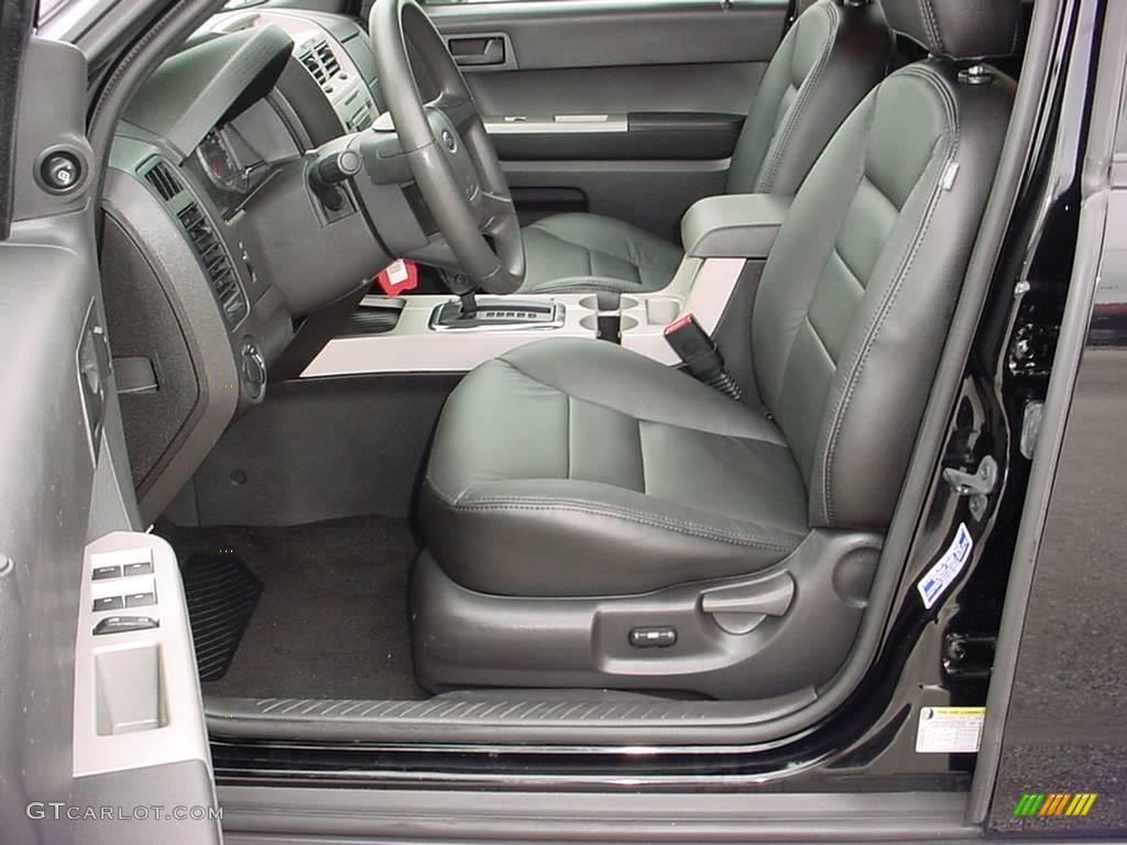 2008 Escape XLT V6 - Black / Charcoal photo #11