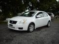 2008 Fresh Powder White Nissan Sentra 2.0  photo #2