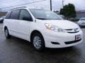 Arctic Frost Pearl 2008 Toyota Sienna LE