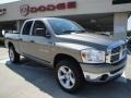 2007 Mineral Gray Metallic Dodge Ram 1500 Big Horn Edition Quad Cab 4x4  photo #1