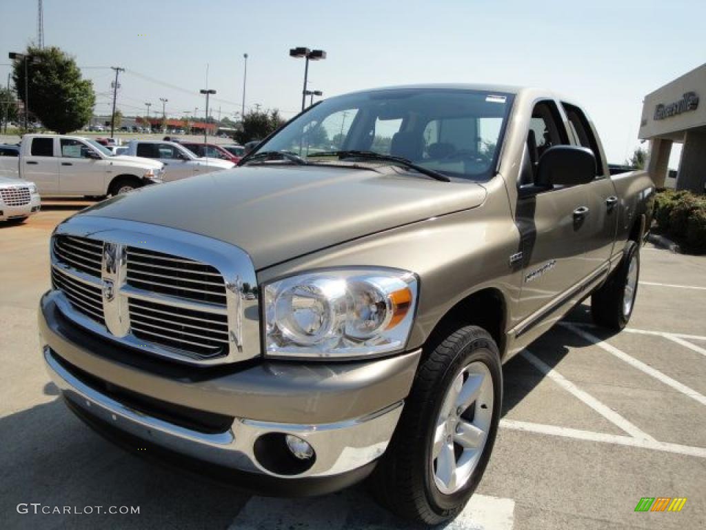 2007 Ram 1500 Big Horn Edition Quad Cab 4x4 - Mineral Gray Metallic / Medium Slate Gray photo #8