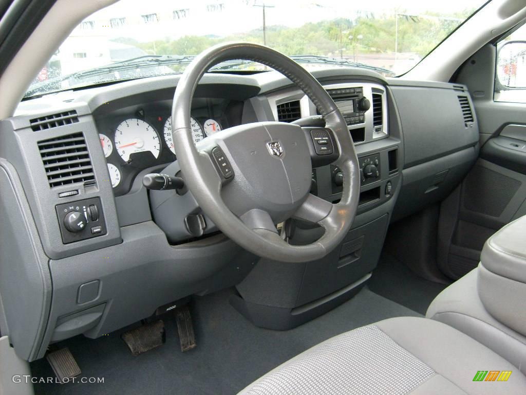 2007 Ram 1500 SLT Quad Cab 4x4 - Mineral Gray Metallic / Medium Slate Gray photo #10