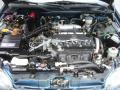 1992 Harvard Blue Pearl Honda Civic EX Sedan  photo #18