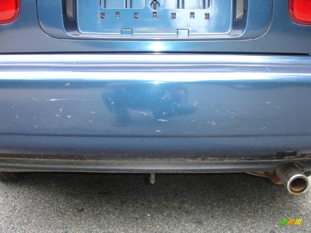 1992 Civic EX Sedan - Harvard Blue Pearl / Gray photo #35