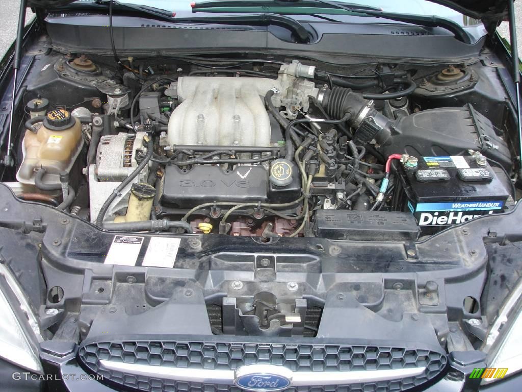 2000 Taurus SE - Black / Medium Graphite photo #18