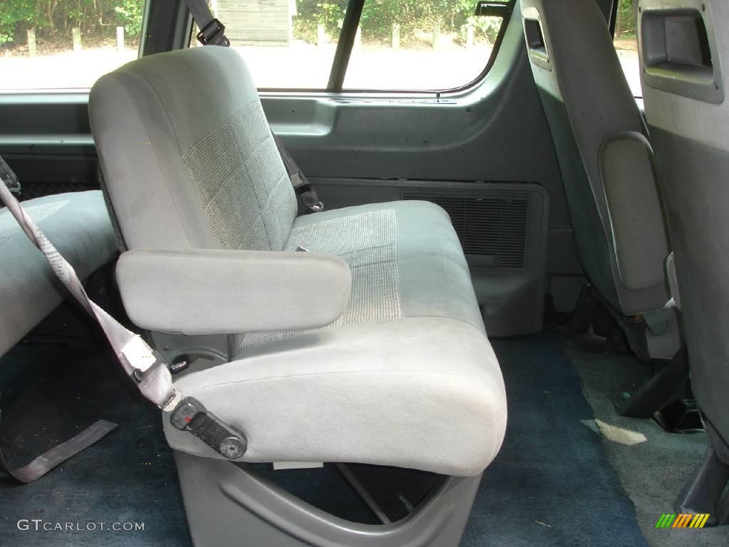 Grey Interior 1997 Ford Aerostar XLT Photo #1896889
