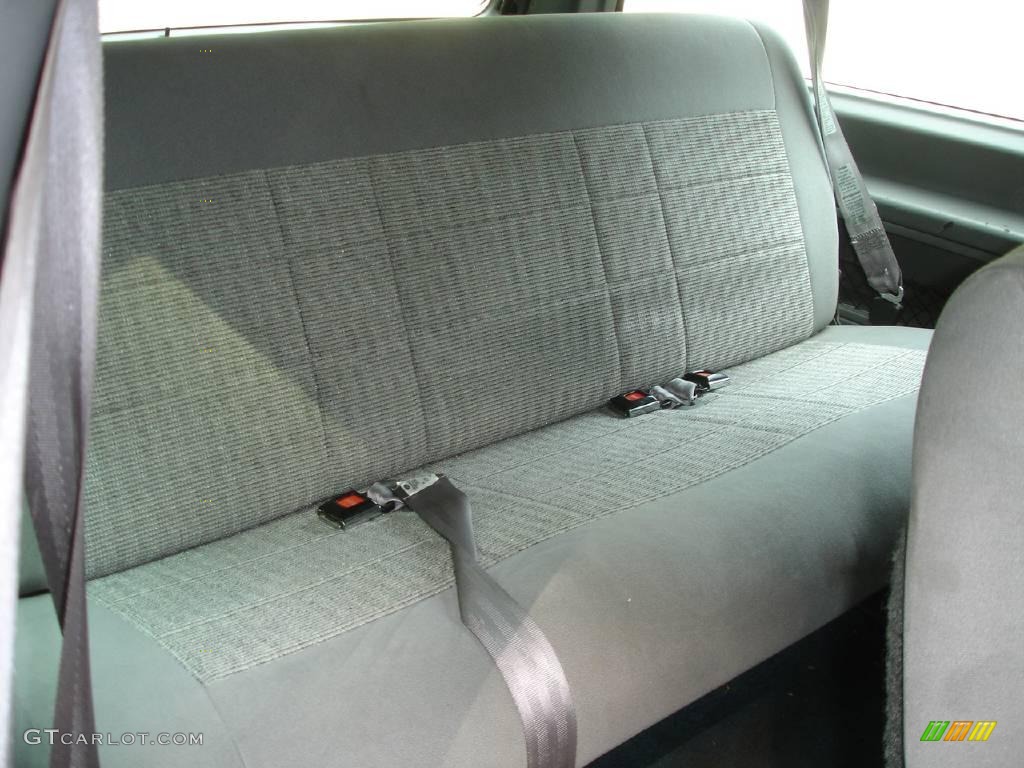 Grey Interior 1997 Ford Aerostar XLT Photo #1896899