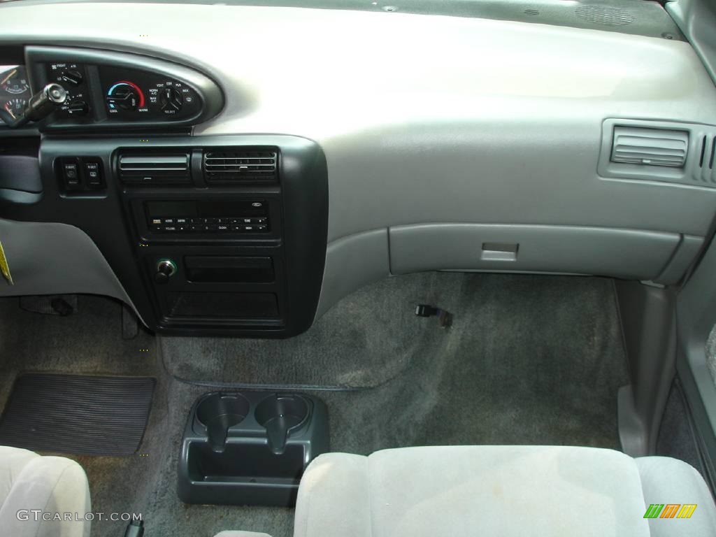 1997 Aerostar XLT - Dark Lapis Blue Metallic / Grey photo #25