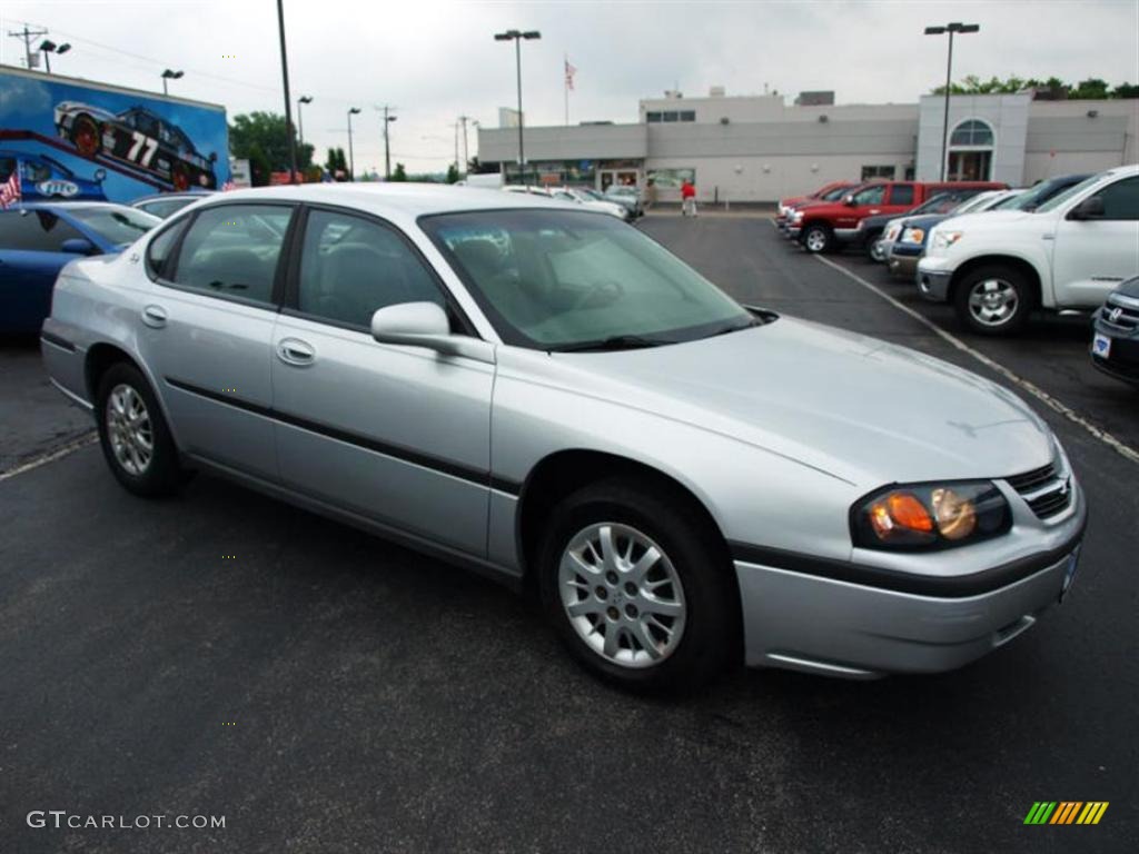2002 Impala  - Galaxy Silver Metallic / Medium Gray photo #1