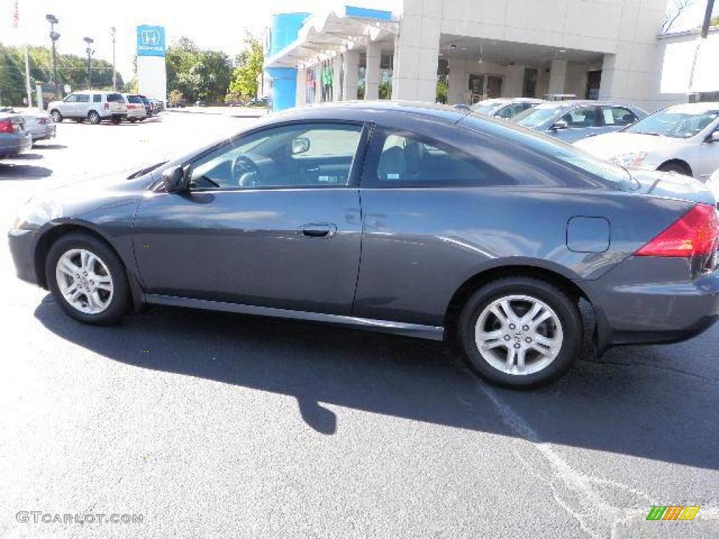 2007 Accord EX-L Coupe - Graphite Pearl / Gray photo #1