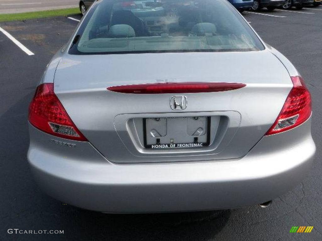 2006 Accord LX Coupe - Alabaster Silver Metallic / Black photo #3