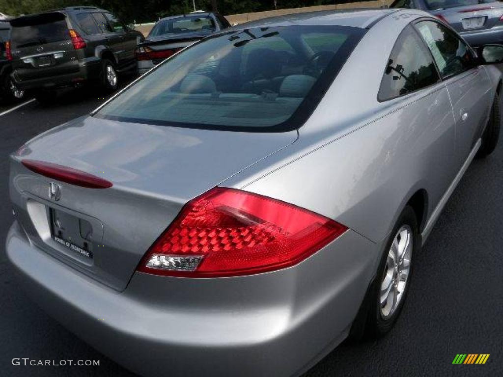 2006 Accord LX Coupe - Alabaster Silver Metallic / Black photo #4