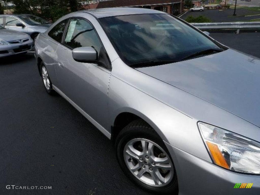 2006 Accord LX Coupe - Alabaster Silver Metallic / Black photo #9