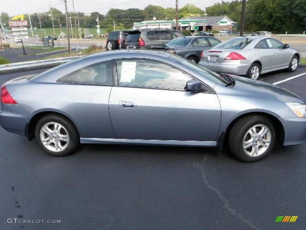 2006 Accord EX Coupe - Cool Blue Metallic / Black photo #5