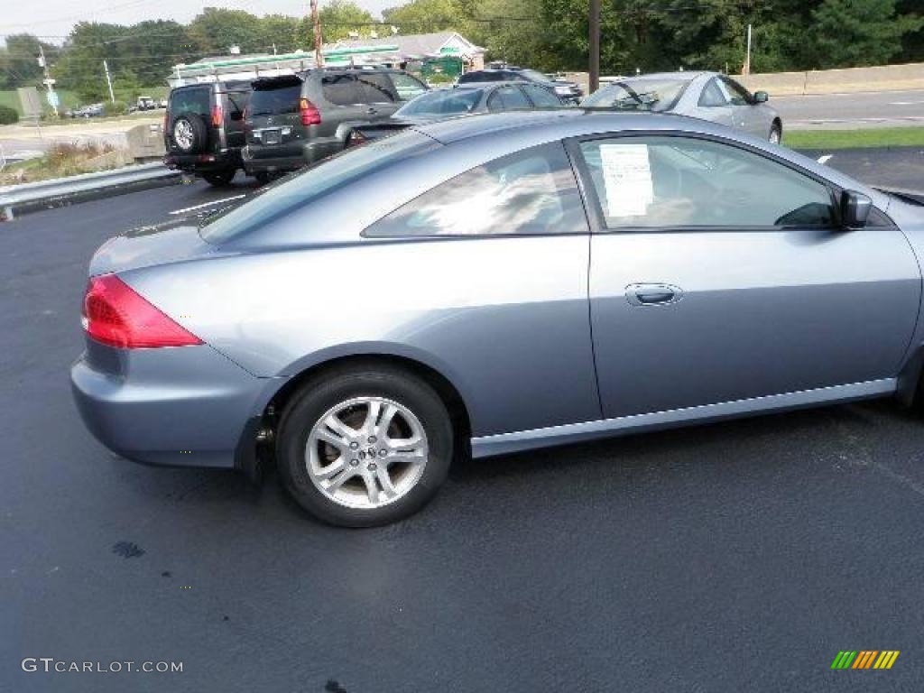 2006 Accord EX Coupe - Cool Blue Metallic / Black photo #6