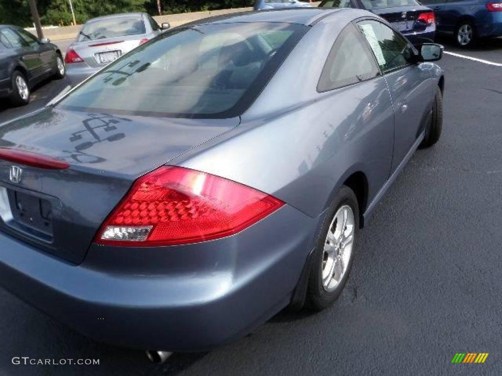 2006 Accord EX Coupe - Cool Blue Metallic / Black photo #7