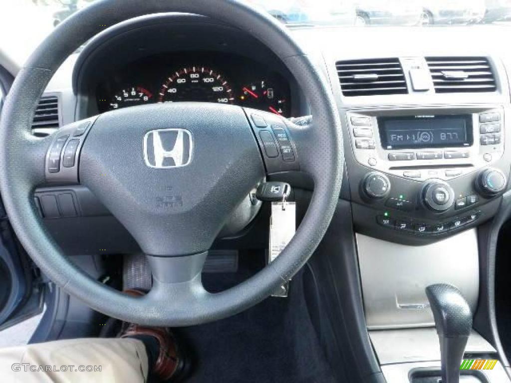 2006 Accord EX Coupe - Cool Blue Metallic / Black photo #21