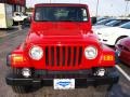 2005 Flame Red Jeep Wrangler Sport 4x4  photo #8