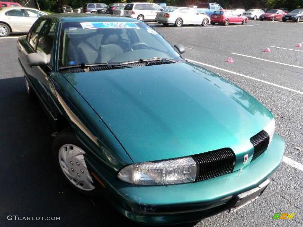 1997 Achieva SL Sedan - Medium Sea Green Metallic / Graphite photo #5