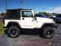 Stone White 2003 Jeep Wrangler X 4x4