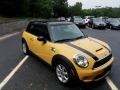 2008 Mellow Yellow Mini Cooper S Hardtop  photo #2