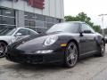 2008 Basalt Black Metallic Porsche 911 Carrera 4S Coupe  photo #1