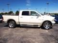 2009 Stone White Dodge Ram 1500 Laramie Crew Cab 4x4  photo #1