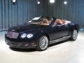 2010 Dark Sapphire Bentley Continental GTC   photo #1