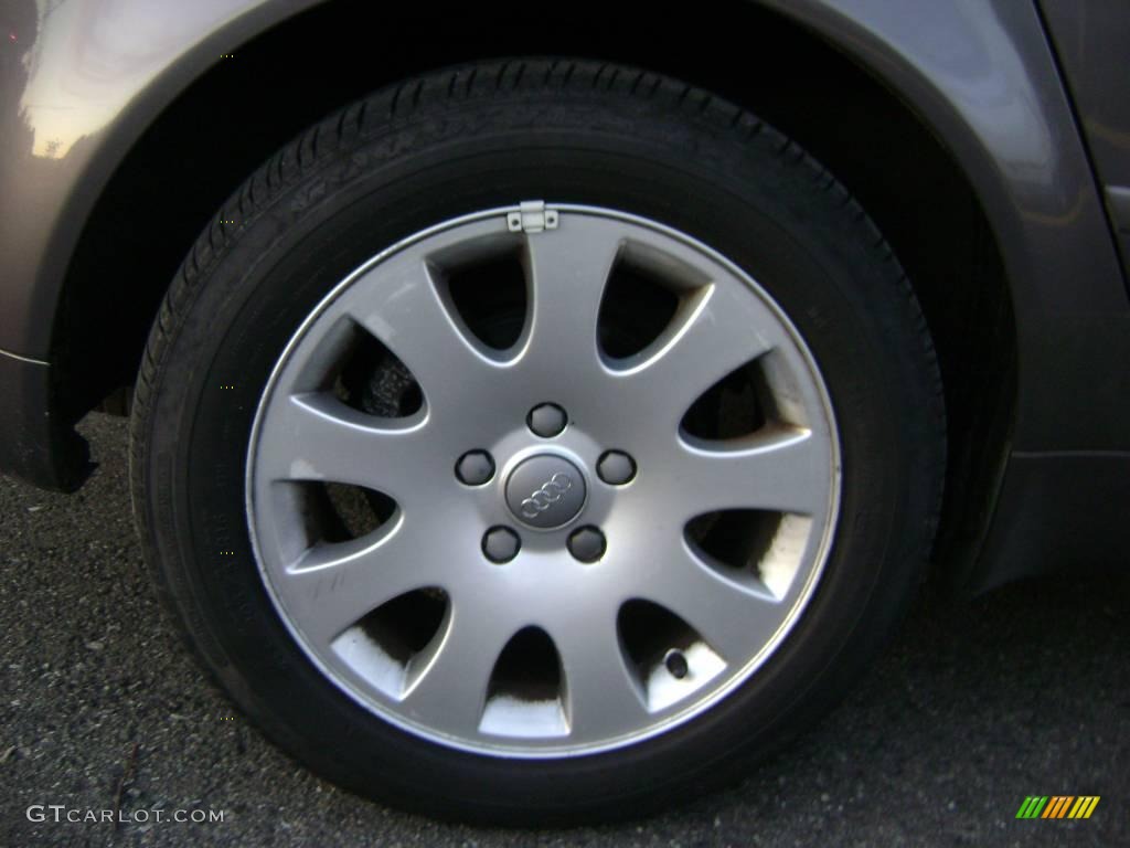 2001 A6 2.8 quattro Sedan - Cashmere Gray Pearl Effect / Tungsten Grey photo #9