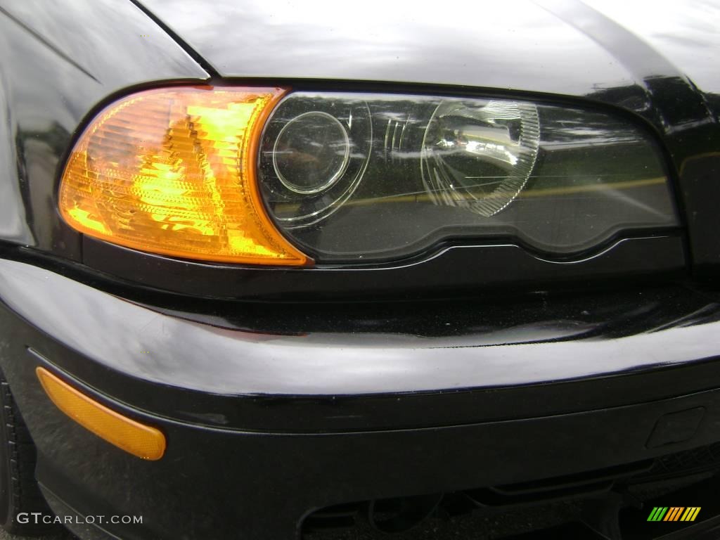 2000 3 Series 328i Coupe - Jet Black / Sand photo #9