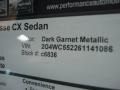 Dark Garnet Metallic - LaCrosse CX Photo No. 41