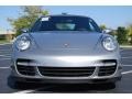 2008 GT Silver Metallic Porsche 911 Turbo Cabriolet  photo #3