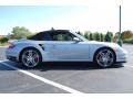 2008 GT Silver Metallic Porsche 911 Turbo Cabriolet  photo #5