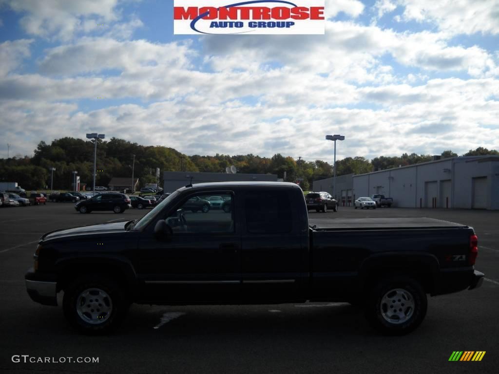 2003 Silverado 1500 LT Extended Cab 4x4 - Dark Gray Metallic / Dark Charcoal photo #7
