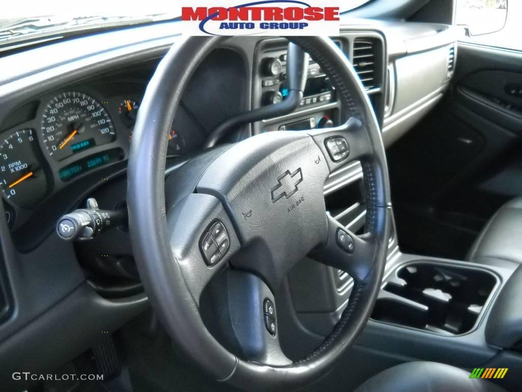 2003 Silverado 1500 LT Extended Cab 4x4 - Dark Gray Metallic / Dark Charcoal photo #9