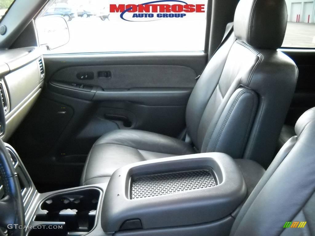2003 Silverado 1500 LT Extended Cab 4x4 - Dark Gray Metallic / Dark Charcoal photo #10
