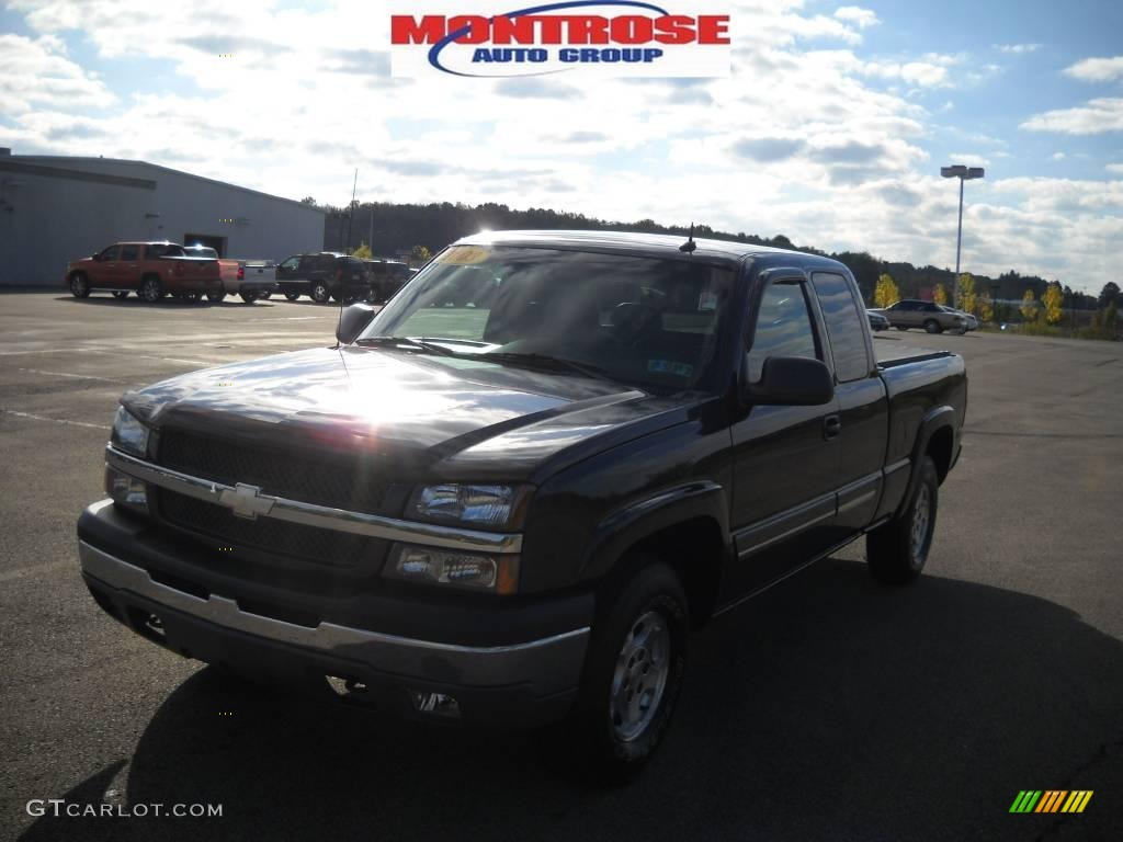 2003 Silverado 1500 LT Extended Cab 4x4 - Dark Gray Metallic / Dark Charcoal photo #19
