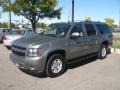 2009 Greystone Metallic Chevrolet Suburban LT 4x4  photo #3