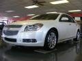 White Diamond Tricoat - Malibu LTZ Sedan Photo No. 1