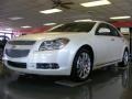 2010 White Diamond Tricoat Chevrolet Malibu LTZ Sedan  photo #1