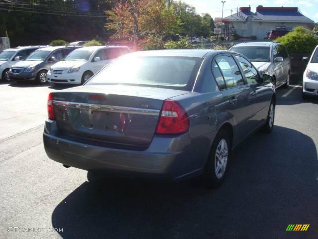 2006 Malibu LS Sedan - Medium Gray Metallic / Titanium Gray photo #4