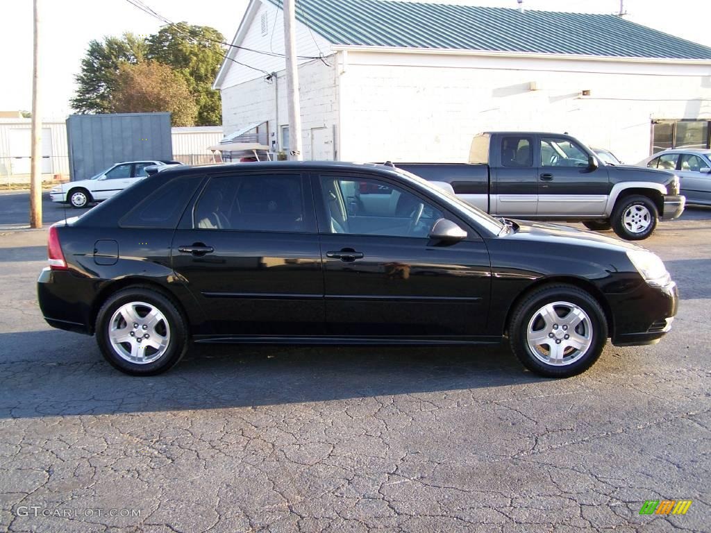 2005 Malibu Maxx LT Wagon - Black / Gray photo #3