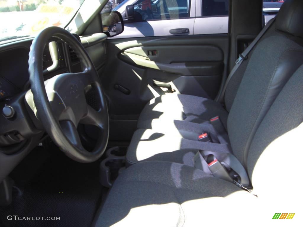 2005 Silverado 2500HD Work Truck Extended Cab - Silver Birch Metallic / Dark Charcoal photo #11